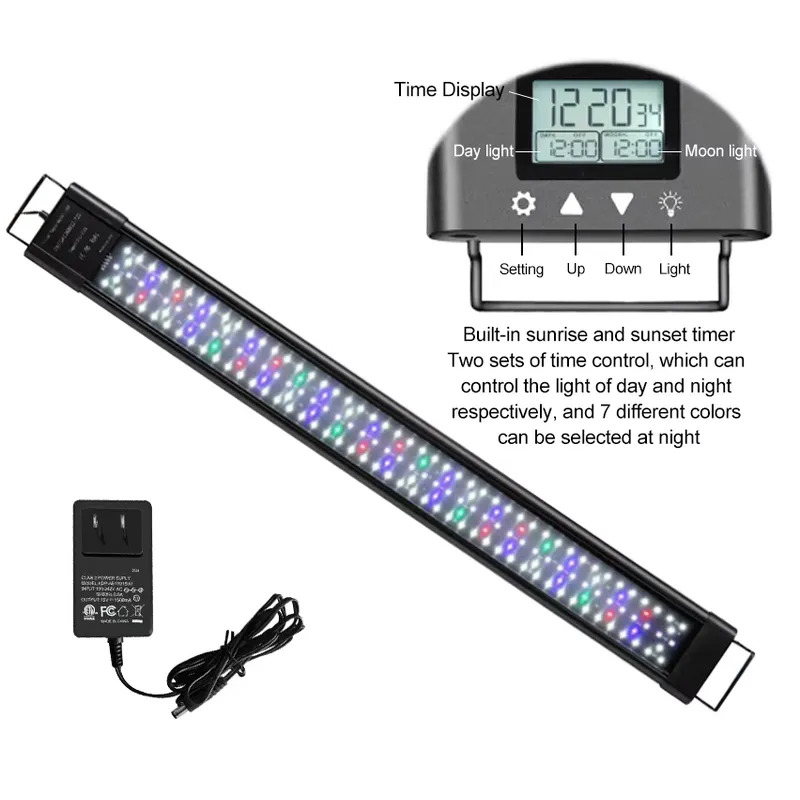 Planted Aquarium Hours - LED IP68 11.8 inç 18W Bitki