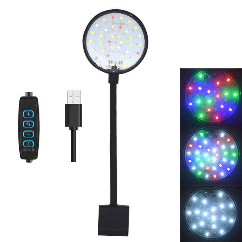 Aquarium Plant Light Spectrum - USB Akvaryum LED Lambası Balık Tankı