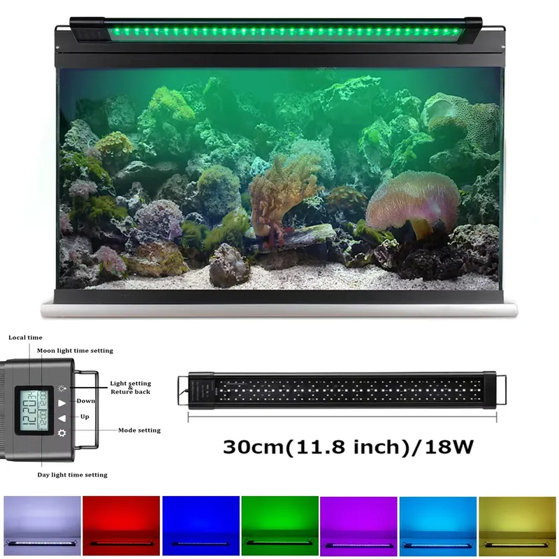 LED IP68 11.8 inç 18W Bitki Ye - Planted Aquarium Hours incelemesi ve fiyatı