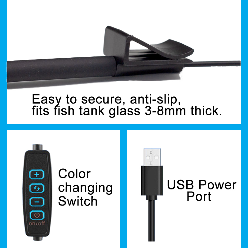 USB Akvaryum LED Lambası Balık - Aquarium Plant Light Spectrum incelemesi ve fiyatı