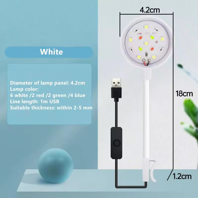 USB Klipsli LED Akvaryum Lamba - Aquarium Planted Tank Fertilizer incelemesi ve fiyatı