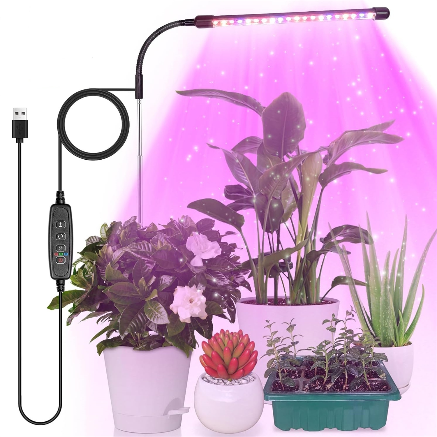 3 renk USB Büyümek Lamba Bitki - Led Planted Tank Light incelemesi ve fiyatı