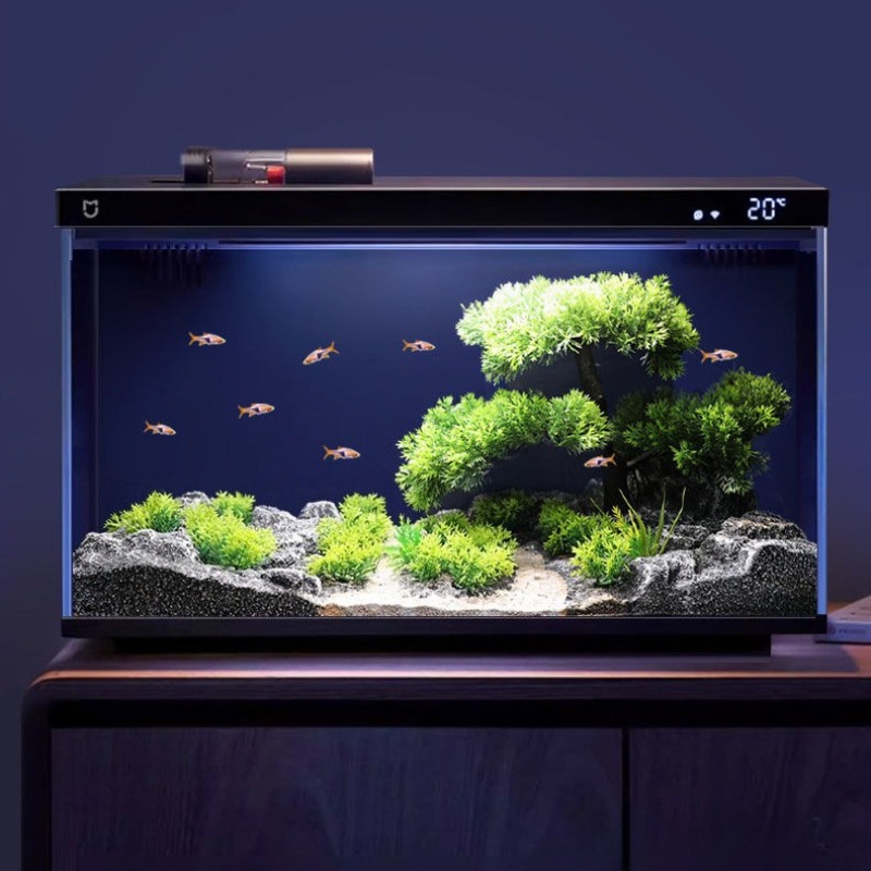 Balık Tankı Dekorasyonu Simüla - Planted Aquarium With Rocks incelemesi ve fiyatı