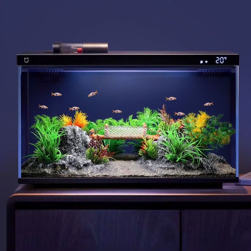 Balık Tankı Dekorasyonu Simüla - Planted Aquarium With Rocks incelemesi ve fiyatı