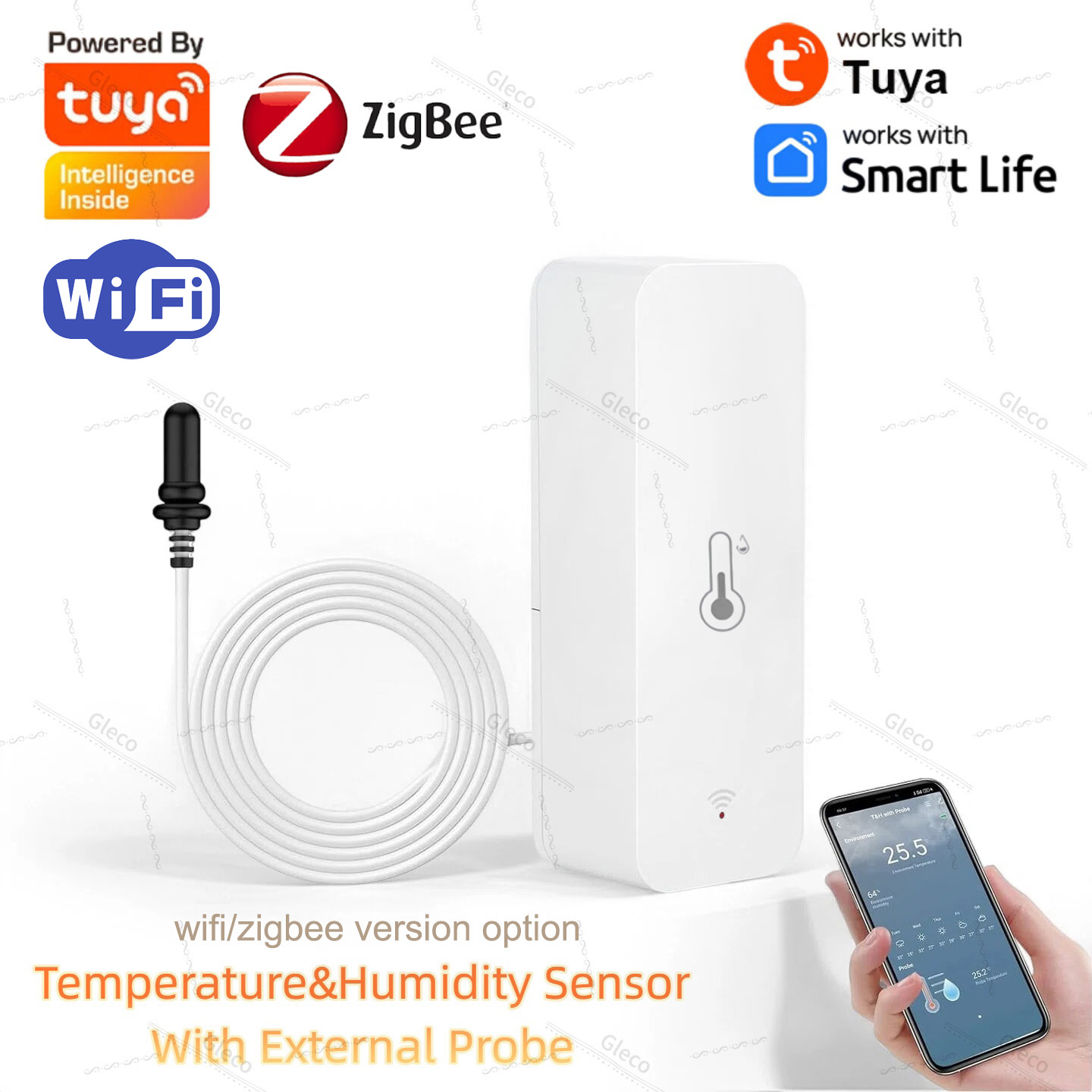 Tuya Wifi Zigbee Sıcaklık ve N - Aquarium Plant Delivery incelemesi ve fiyatı