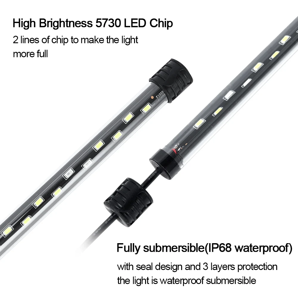 58 CM Akvaryum Işık LED Bitki  - Aquarium Plant Growth Light incelemesi ve fiyatı