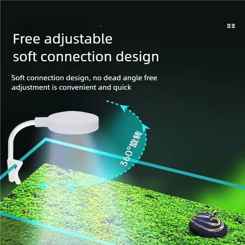 3W LED Klipsli Akvaryum Lambas - Aquarium Plant Light Spectrum incelemesi ve fiyatı