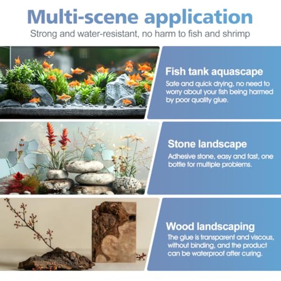 Akvaryum Yapıştırıcısı, Süper  - Planted Aquarium With Rocks incelemesi ve fiyatı