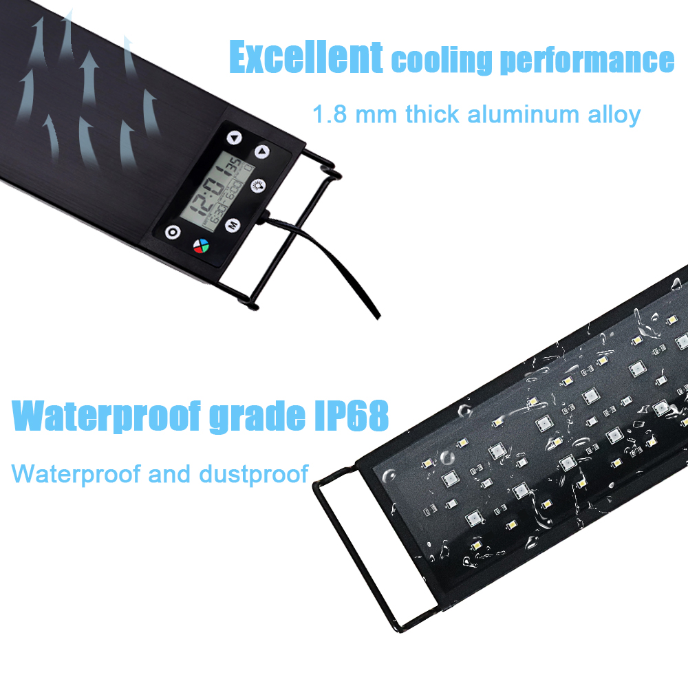 30-60cm Balık Tankı 24/7 Tam S - Aquarium Plant Light Spectrum incelemesi ve fiyatı