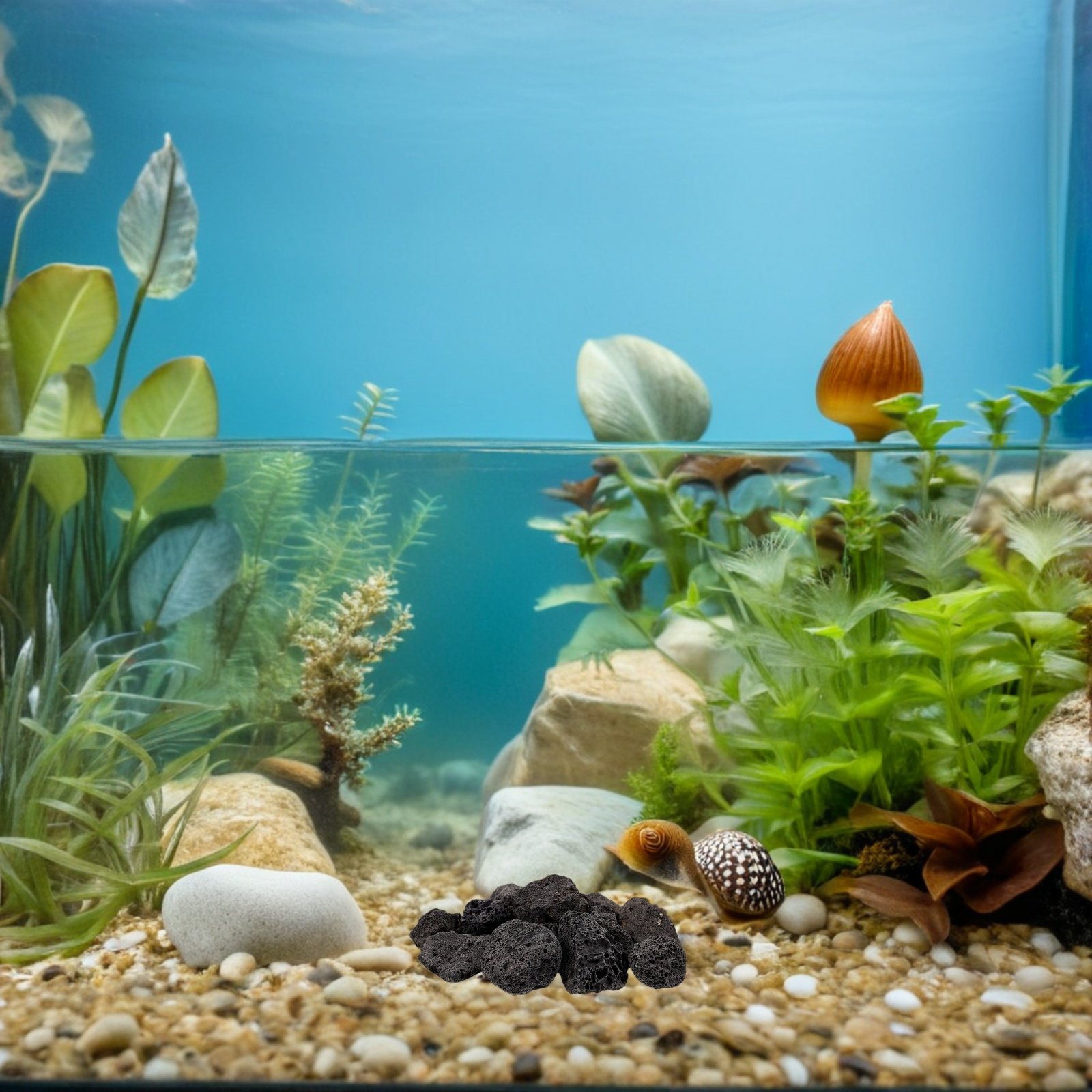 1 Paket Volkanik Taş Dekorasyo - Planted Aquarium With Rocks incelemesi ve fiyatı