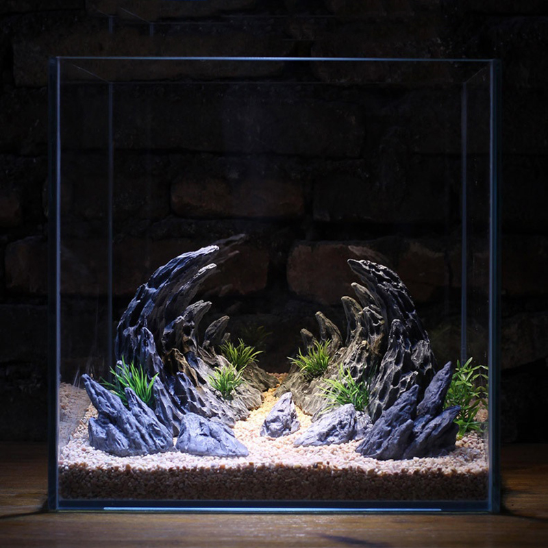 Akvaryum süslemeleri için balı - Planted Aquarium With Rocks incelemesi ve fiyatı
