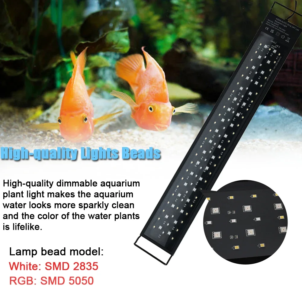 30-60cm Akvaryum 24/7 Tam Spek - Aquarium Plant Growth Light incelemesi ve fiyatı
