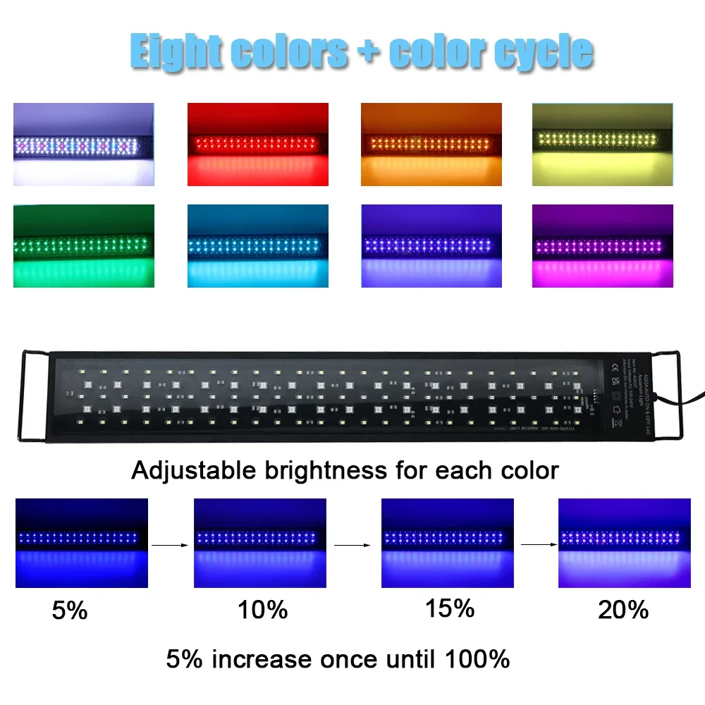 30-60cm Akvaryum 24/7 Tam Spek - Aquarium Plant Growth Light incelemesi ve fiyatı